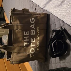 Marc jacobs olive green tote